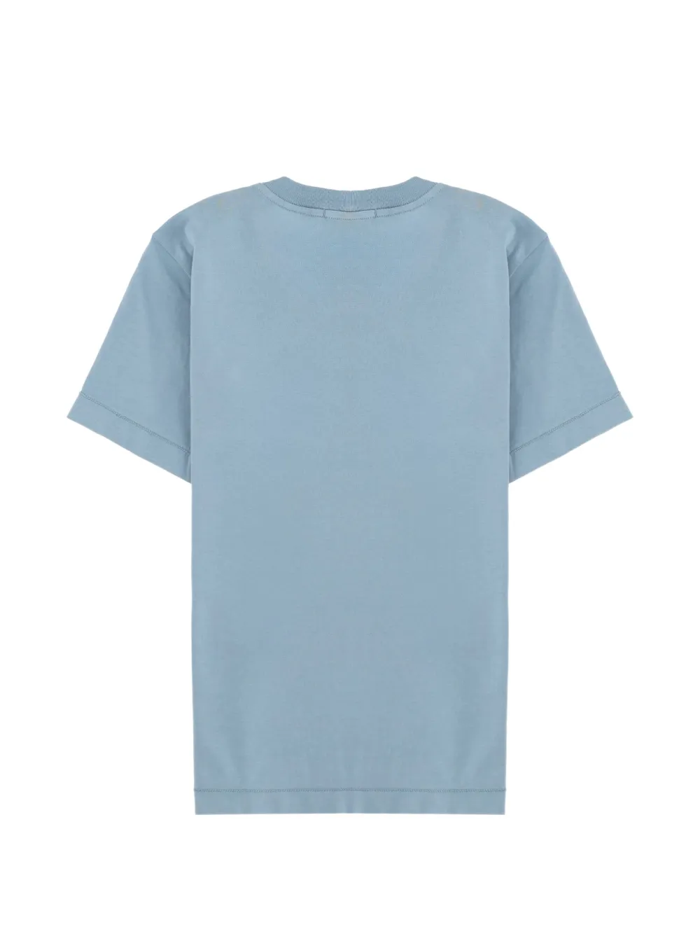 Stone Island Junior T-shirt met logopatch Blauw