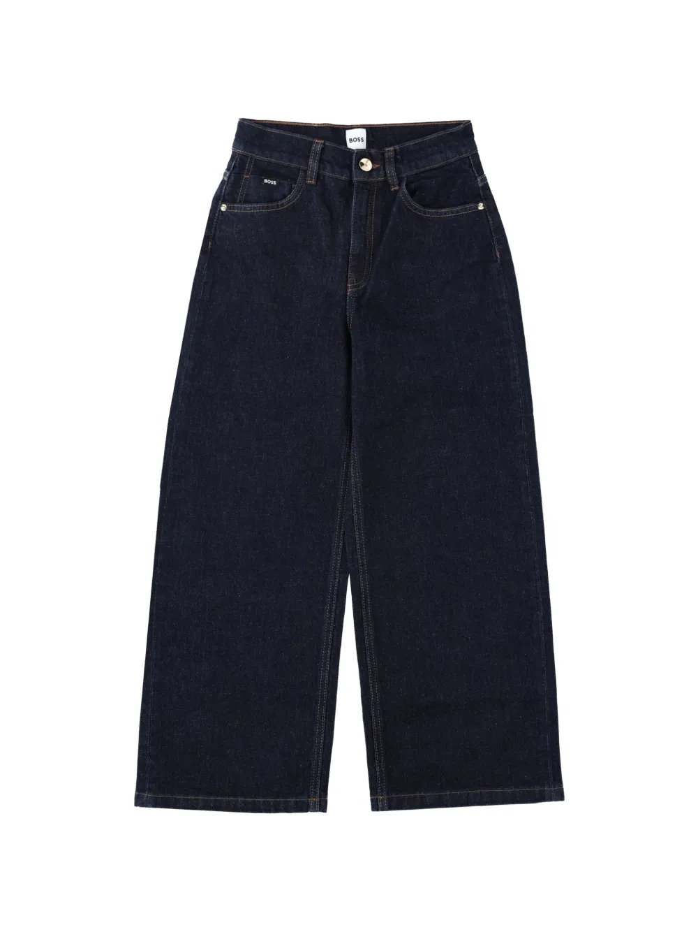 BOSS Kidswear wide-leg jeans - Blu