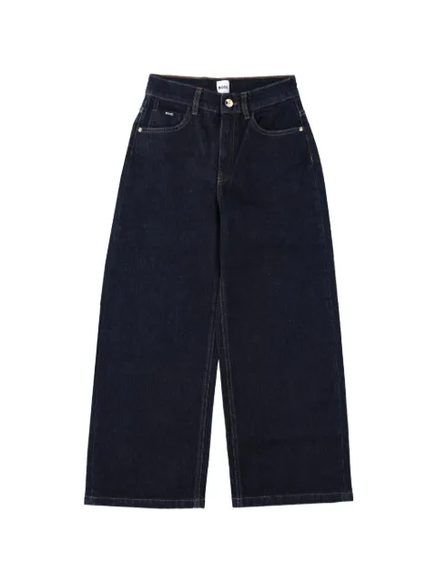 BOSS Kidswear wide-leg jeans