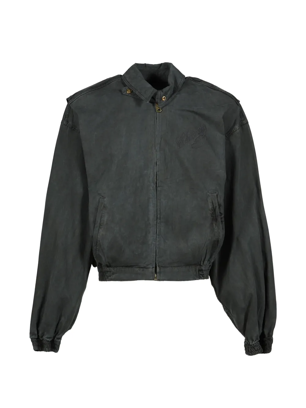 Willy Chavarria Wasco zip-up jacket - Verde