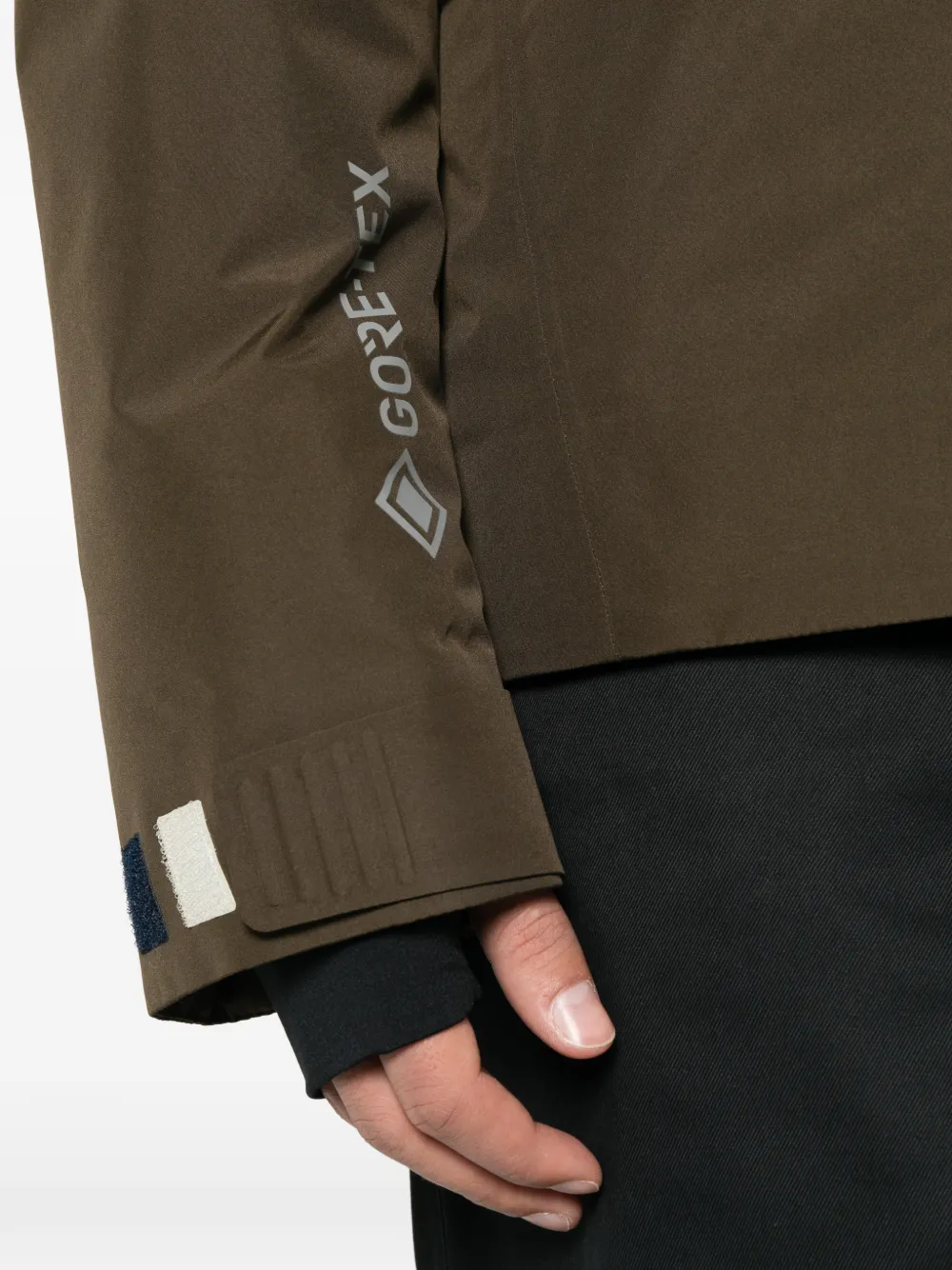 Moncler Grenoble Balmhorn hooded jacket Groen