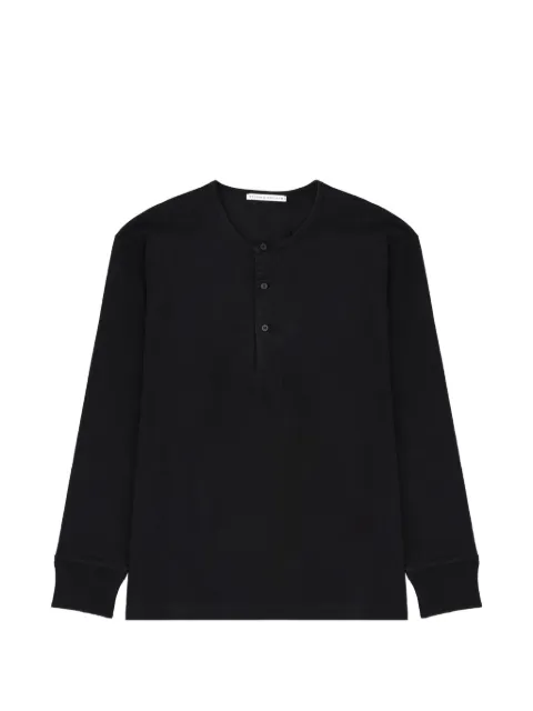 Studio Nicholson henley-neck long-sleeved T-shirt