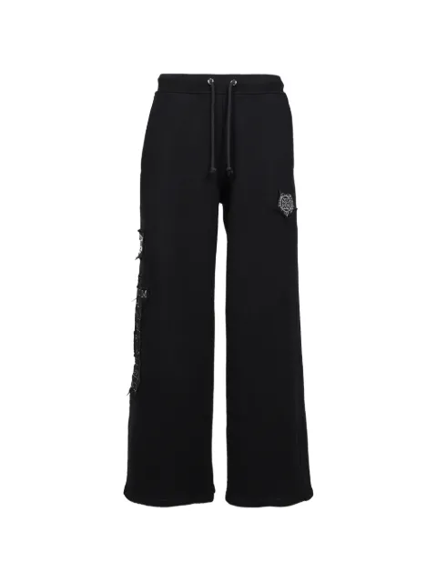 N.HOOLYWOOD Euro Tripped patched track pants