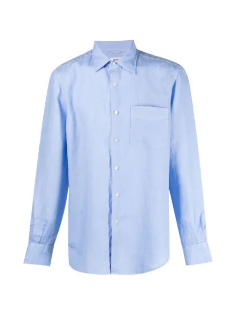 ASPESI linen chest-pocket shirt