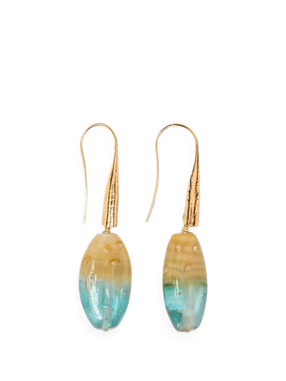 Forte Forte bead-pendant hook earrings Forte Forte bead-pendant hook earrings