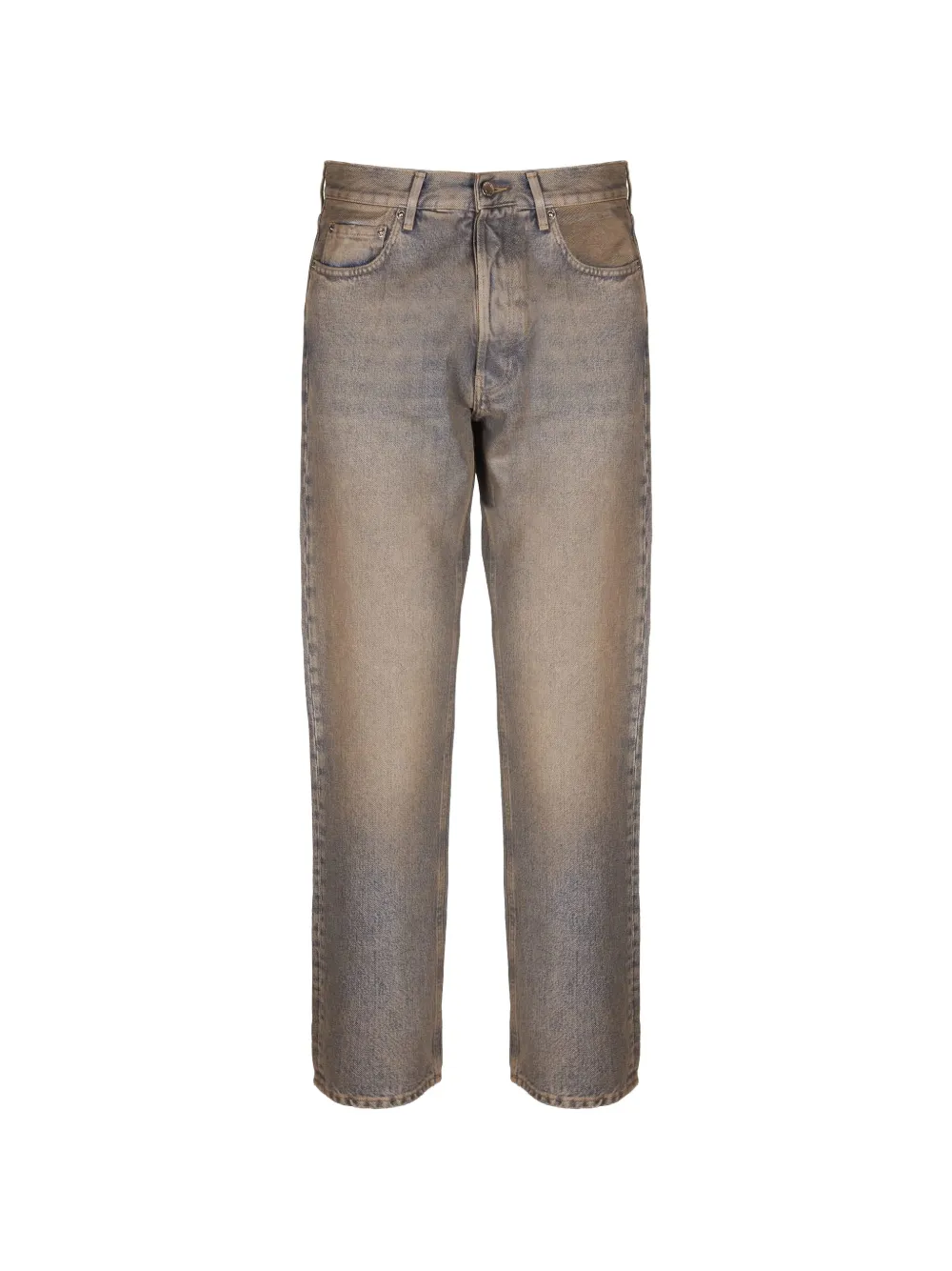 Haikure Ziggy faded-effect jeans - Marrone