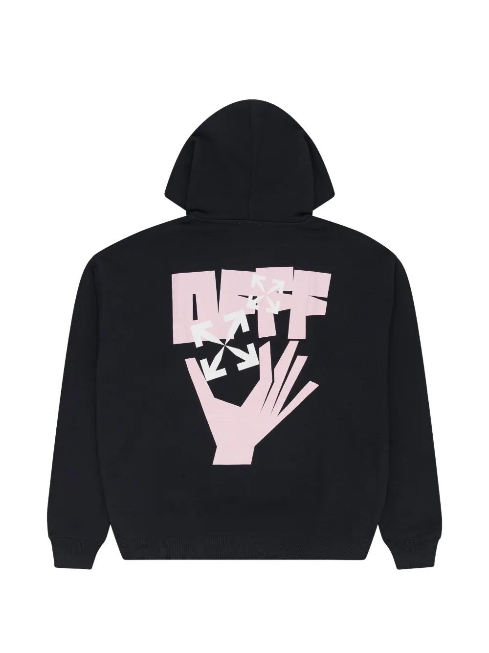 Off-White Hand Arrow hoodie Zwart