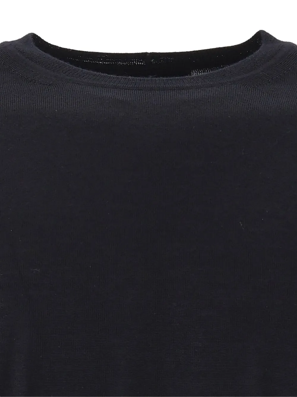 Giorgio Armani crew-neck cashmere sweater Blauw