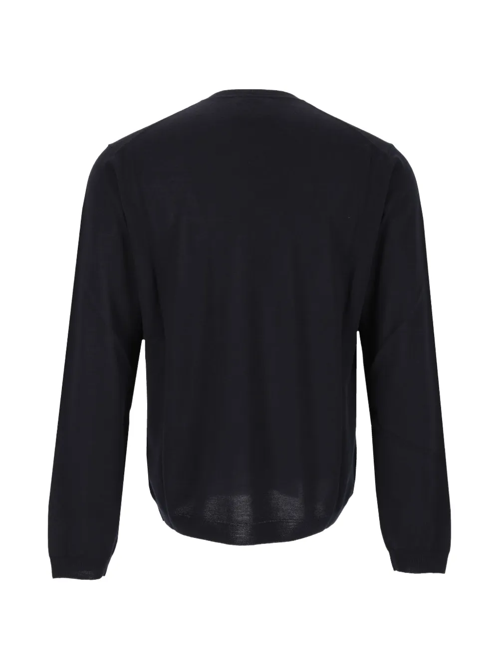Giorgio Armani crew-neck cashmere sweater Blauw