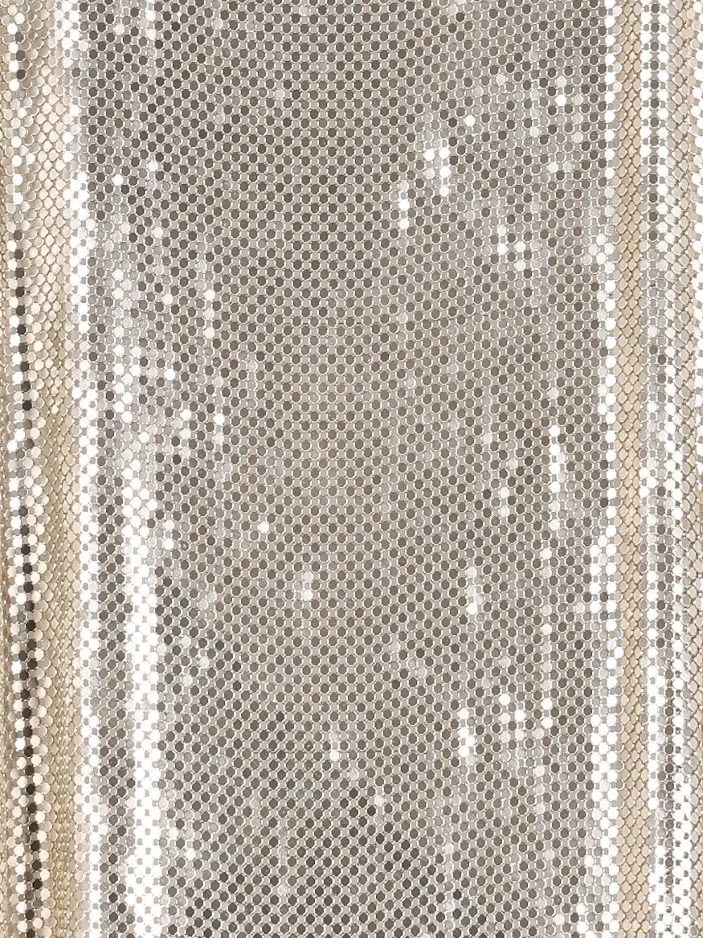 Stella McCartney chainmail halterneck top Zilver