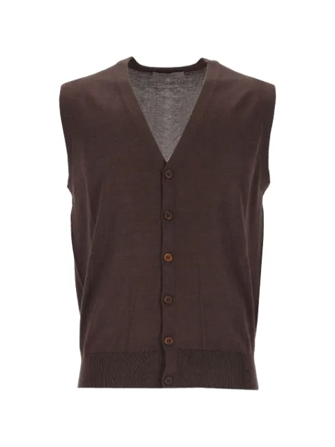 Corneliani V-neck button-up gilet