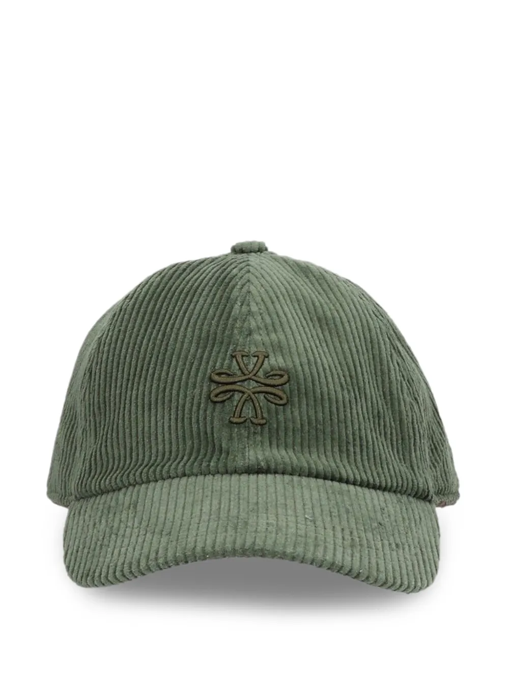 Jacob Cohën corduroy baseball cap - Vert Jacob Cohën corduroy baseball cap - Vert