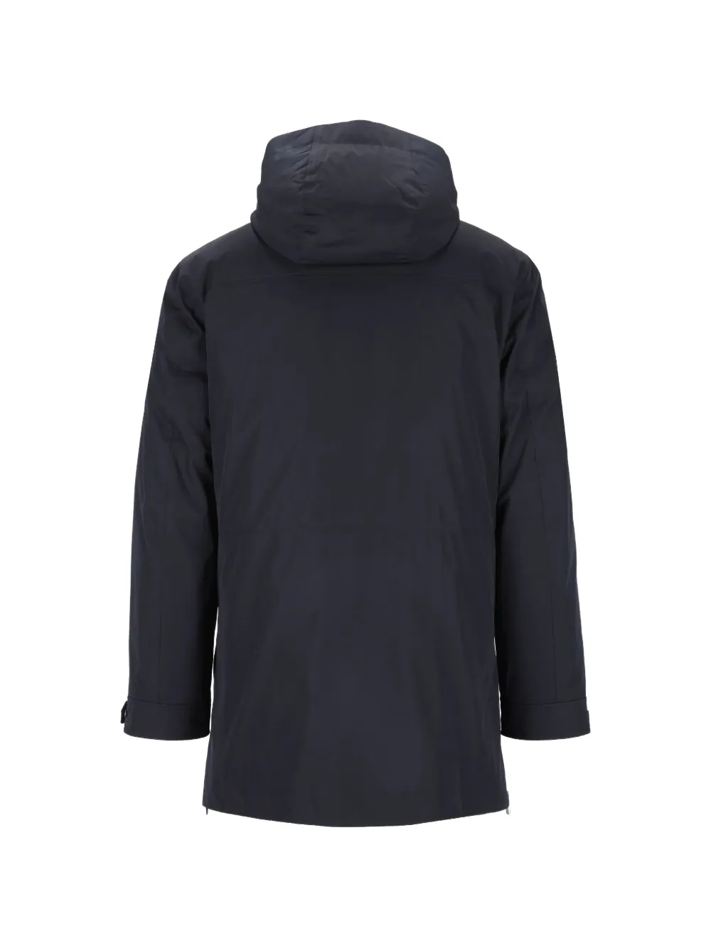 Corneliani Jas met capuchon Blauw