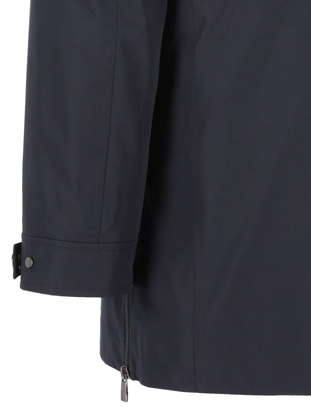 Corneliani Jas met capuchon Blauw