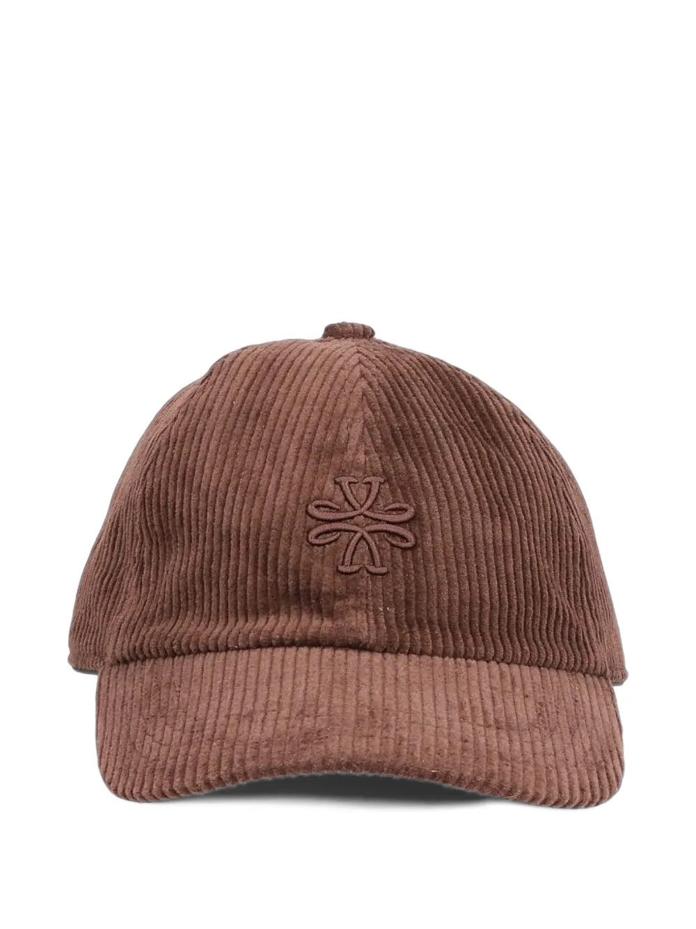 Jacob Cohën corduroy logo-embroidered baseball cap - Marron Jacob Cohën corduroy logo-embroidered baseball cap - Marron