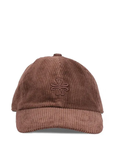 Jacob Cohën corduroy logo-embroidered baseball cap