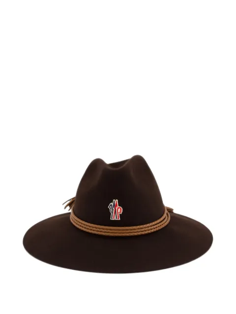 Moncler Grenoble braided-trim logo-patch hat