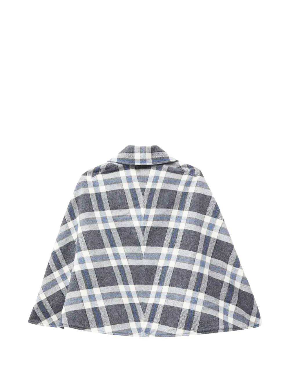 Kenzo Checks militaire cape Grijs