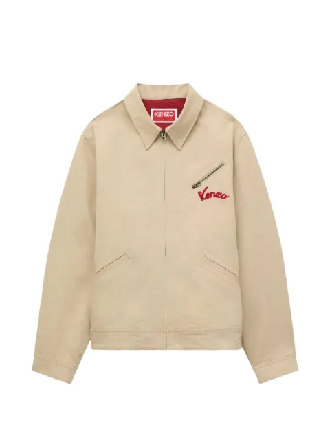 Kenzo Kenzo Varsity embroidered jacket