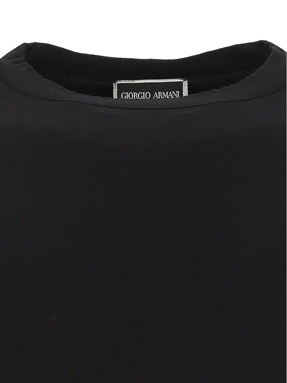 Giorgio Armani Icon jersey T-shirt Zwart