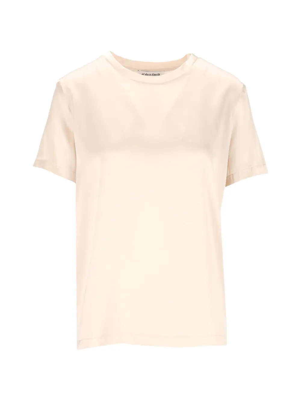 Al Duca D’Aosta 1902 satin-finish T-shirt - Tons neutres Al Duca D’Aosta 1902 satin-finish T-shirt - Tons neutres