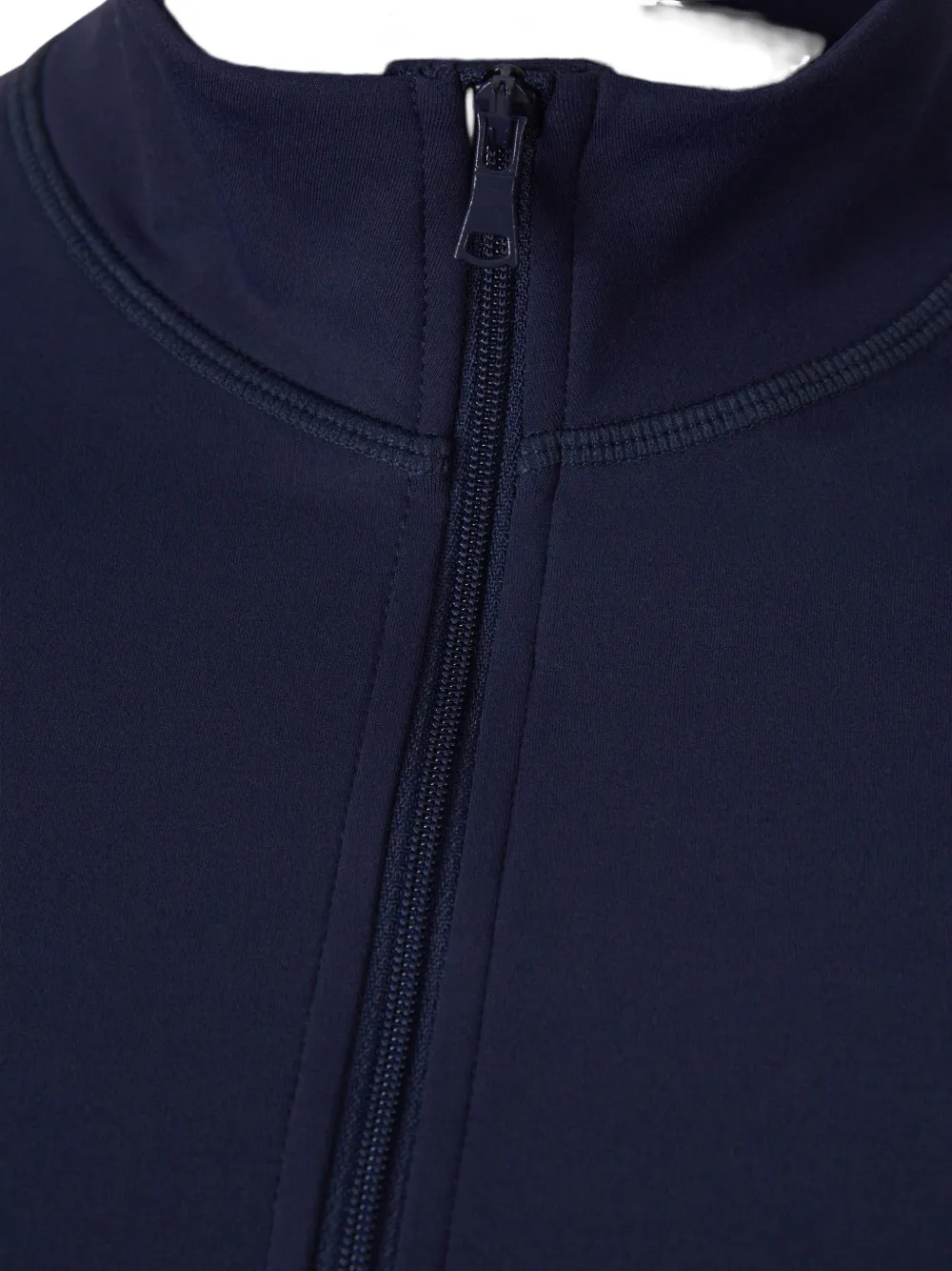 Sporty & Rich Freya logo-print zip-up jacket Blauw