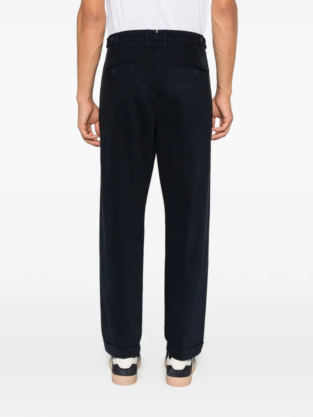 Jacob Cohën Henry slim-fit cropped trousers Blauw