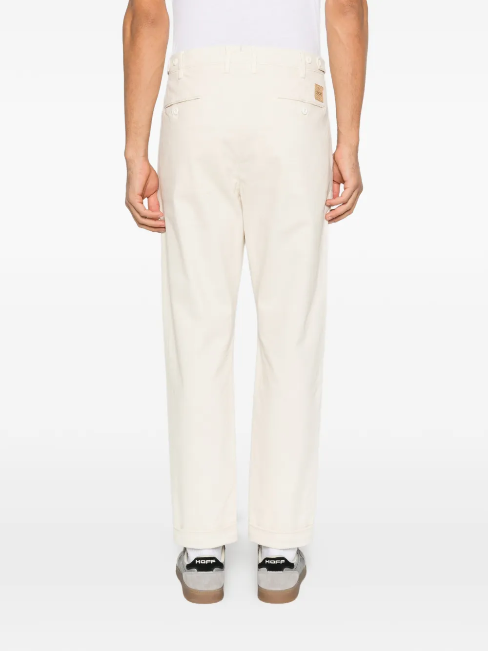 Jacob Cohën Henry pleated straight-leg trousers Beige