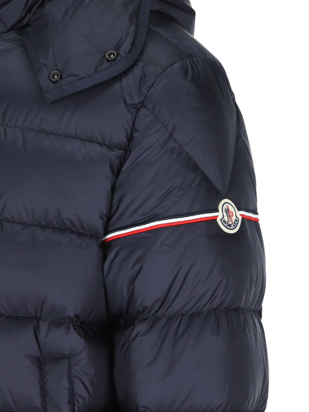Moncler Ravenlock donsjack met capuchon Blauw