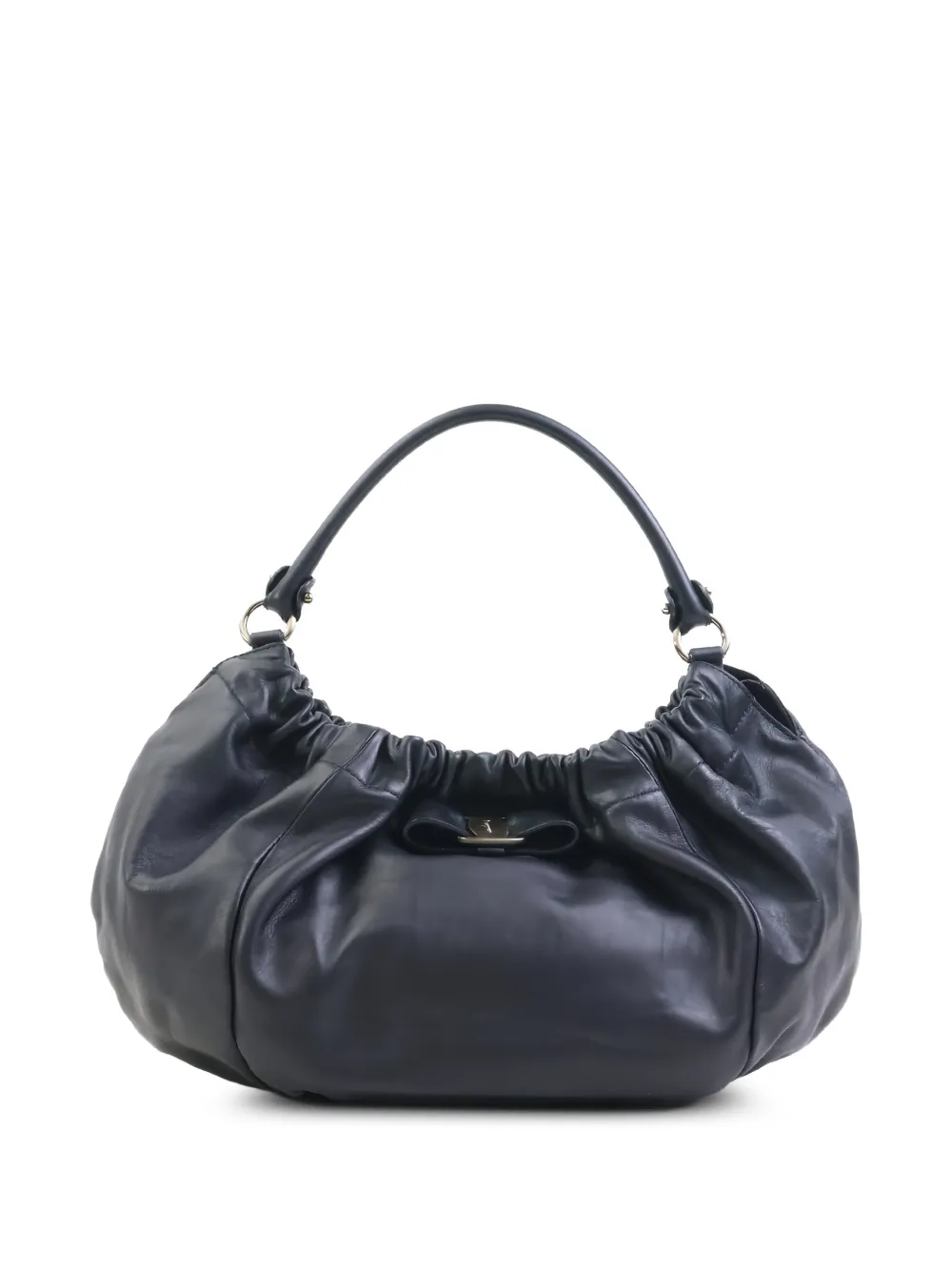 Ferragamo Pre-Owned 2010-2026 Leather Vara Bow handbag - Schwarz