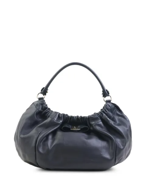 Ferragamo Pre-Owned 2010-2026 Leather Vara Bow handbag