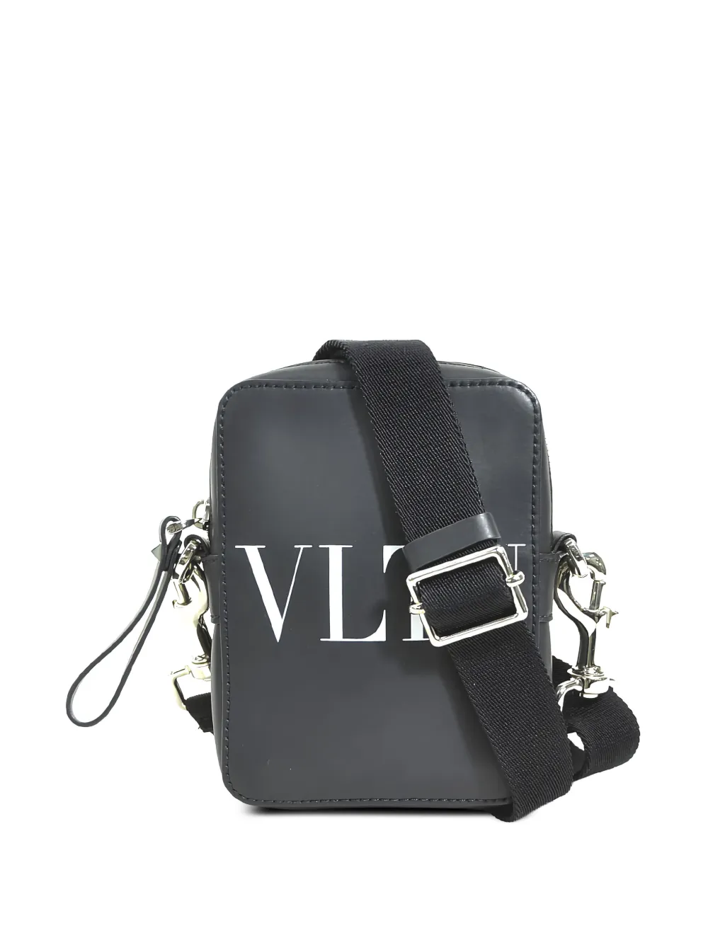 Valentino Garavani Pre-Owned 2018-2026 Small Leather VLTN crossbody bag - Black