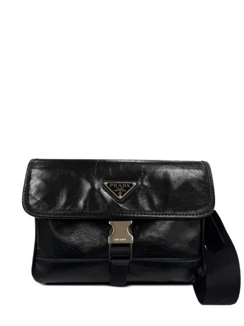 Prada Pre-Owned 2013-2026 Soft Lux Calfskin Smartphone Case crossbody bag