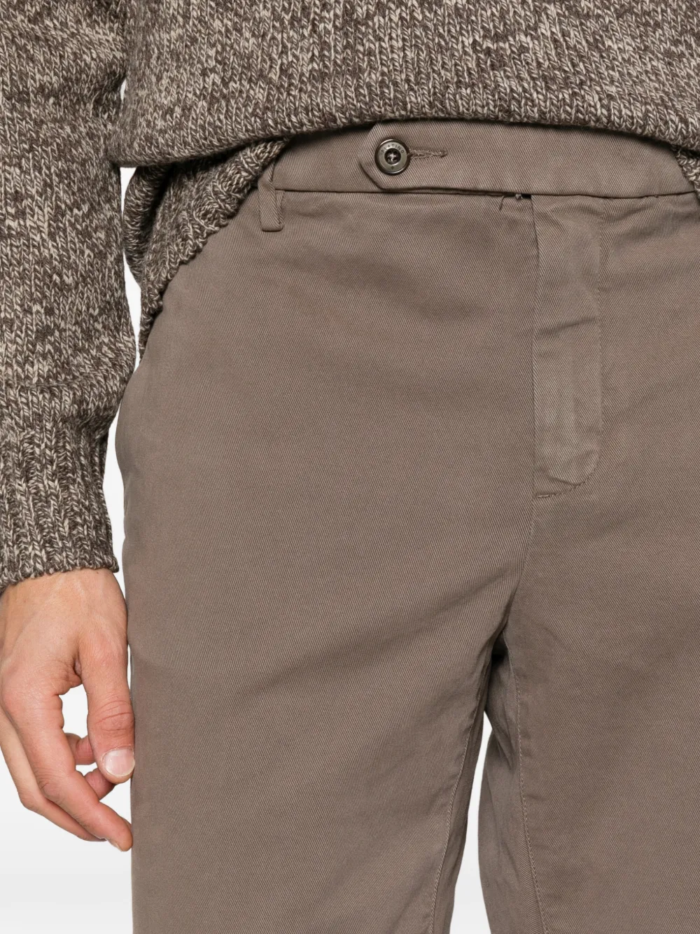 TELERIA ZED P Marios straight-leg trousers Bruin