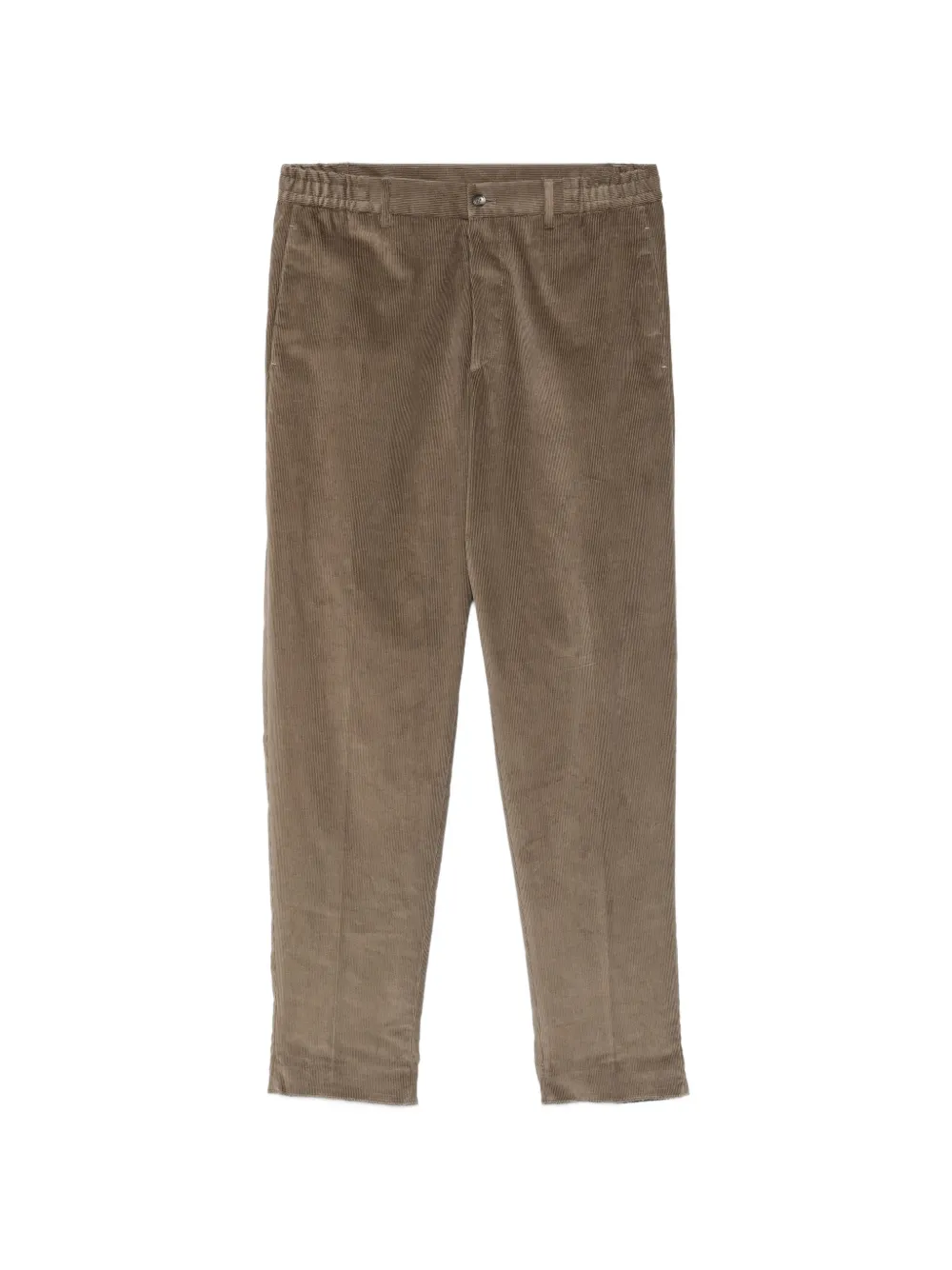 Tagliatore Corduroy Tailored Trousers In Brown