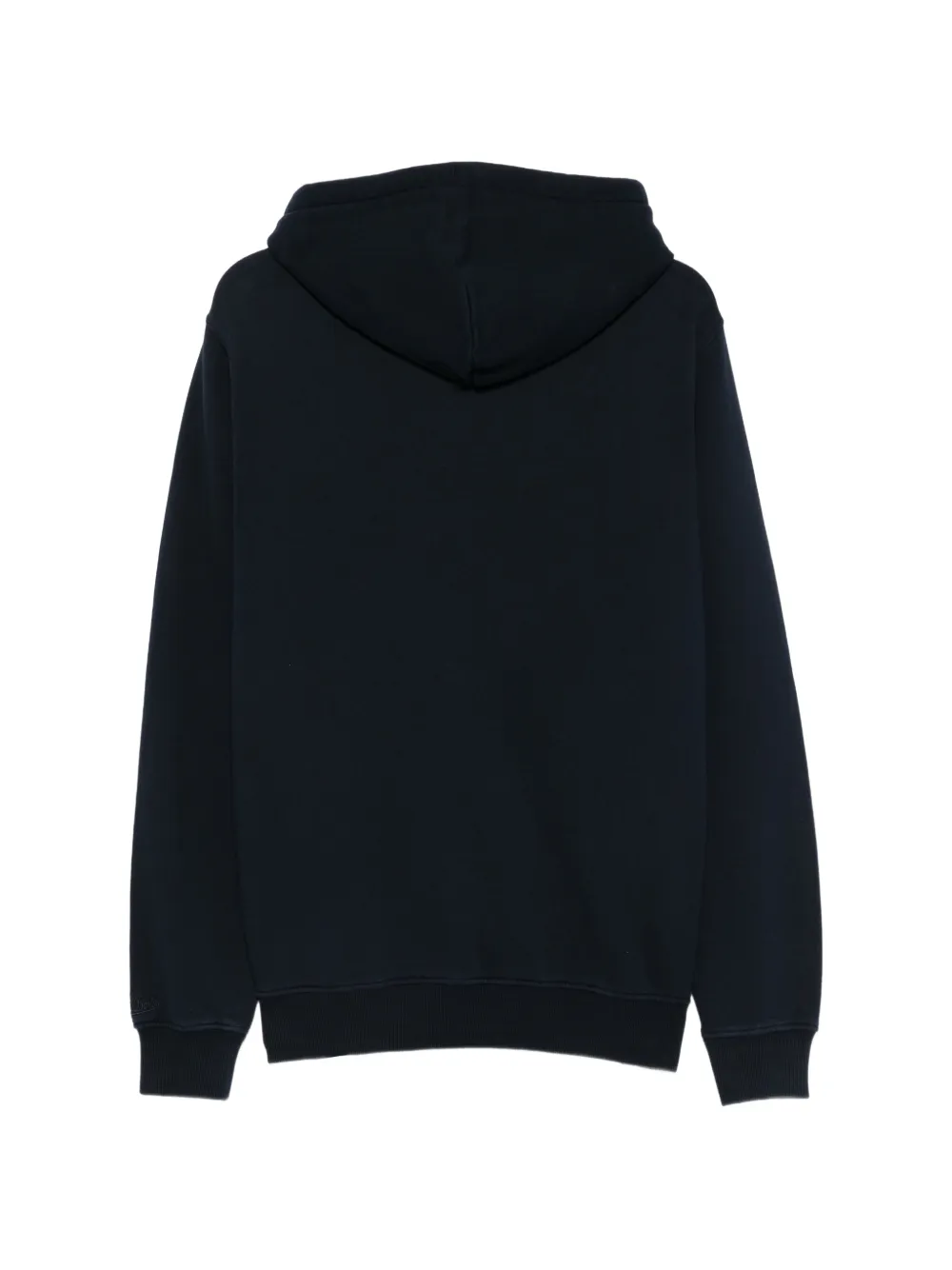 MC2 Saint Barth logo-embroidered hoodie Blauw