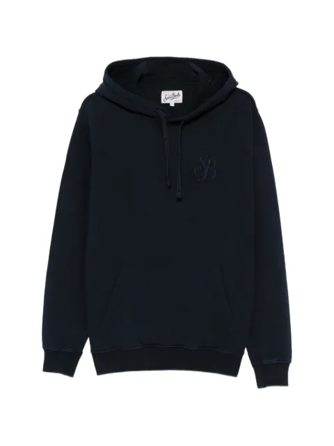 MC2 Saint Barth logo-embroidered hoodie