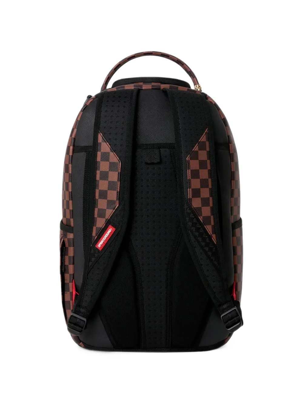 Sprayground USPS Shark Stamp rugzak met grafische print Bruin