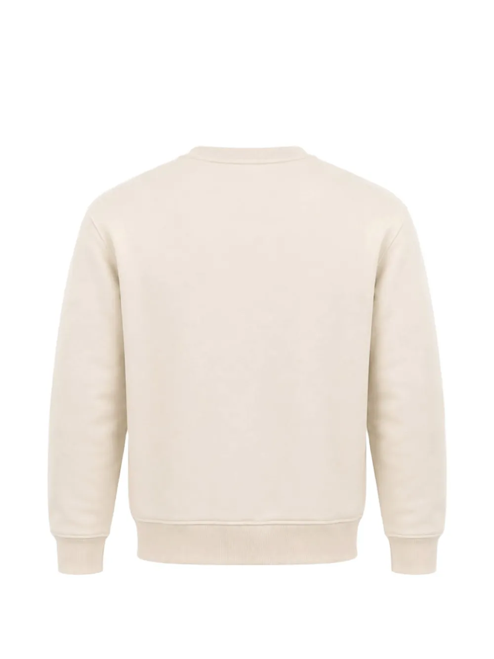 Barrow kids logo-print crew-neck sweatshirt Beige
