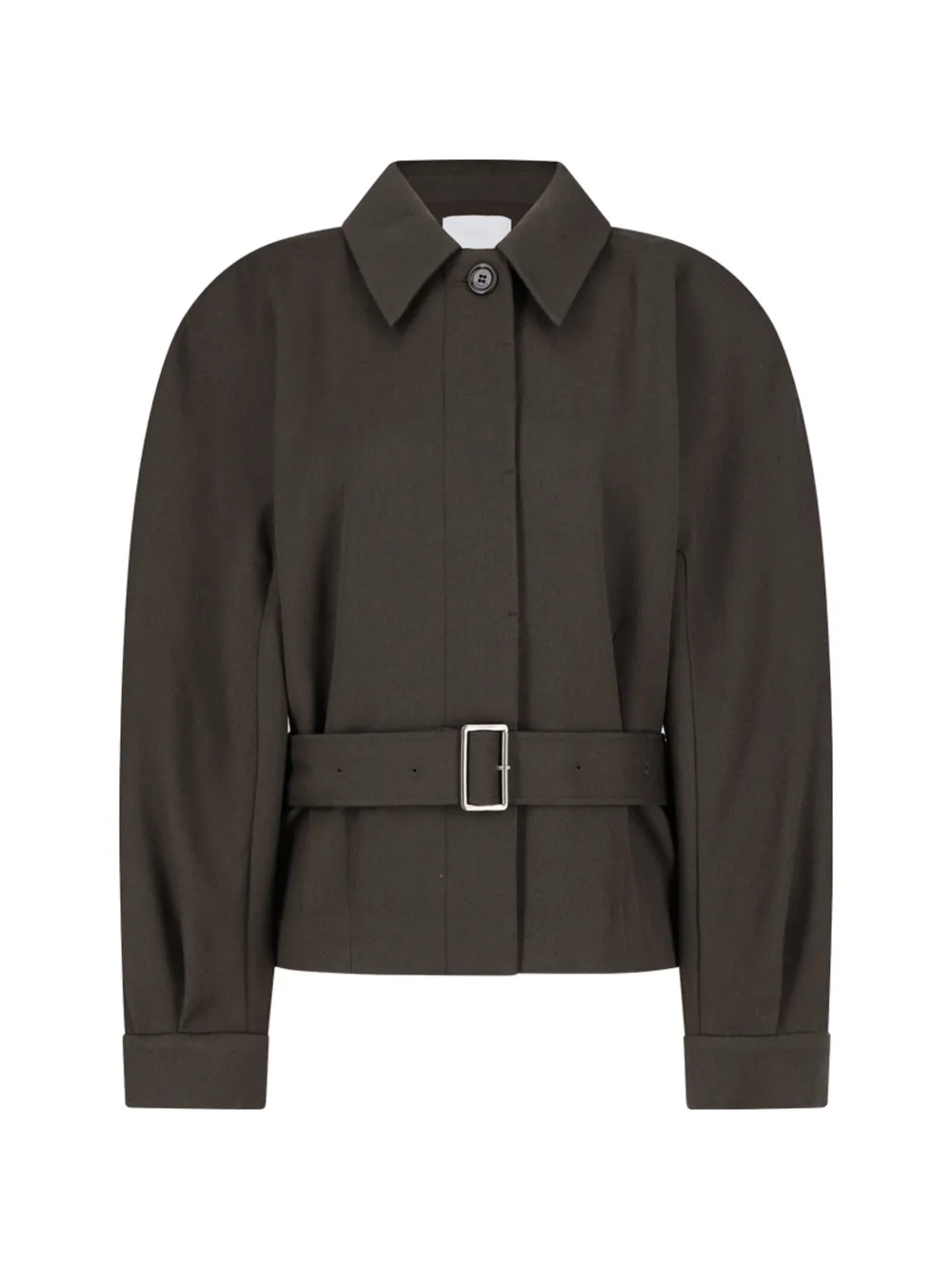 Amomento belted wool jacket - Marron Amomento belted wool jacket - Marron