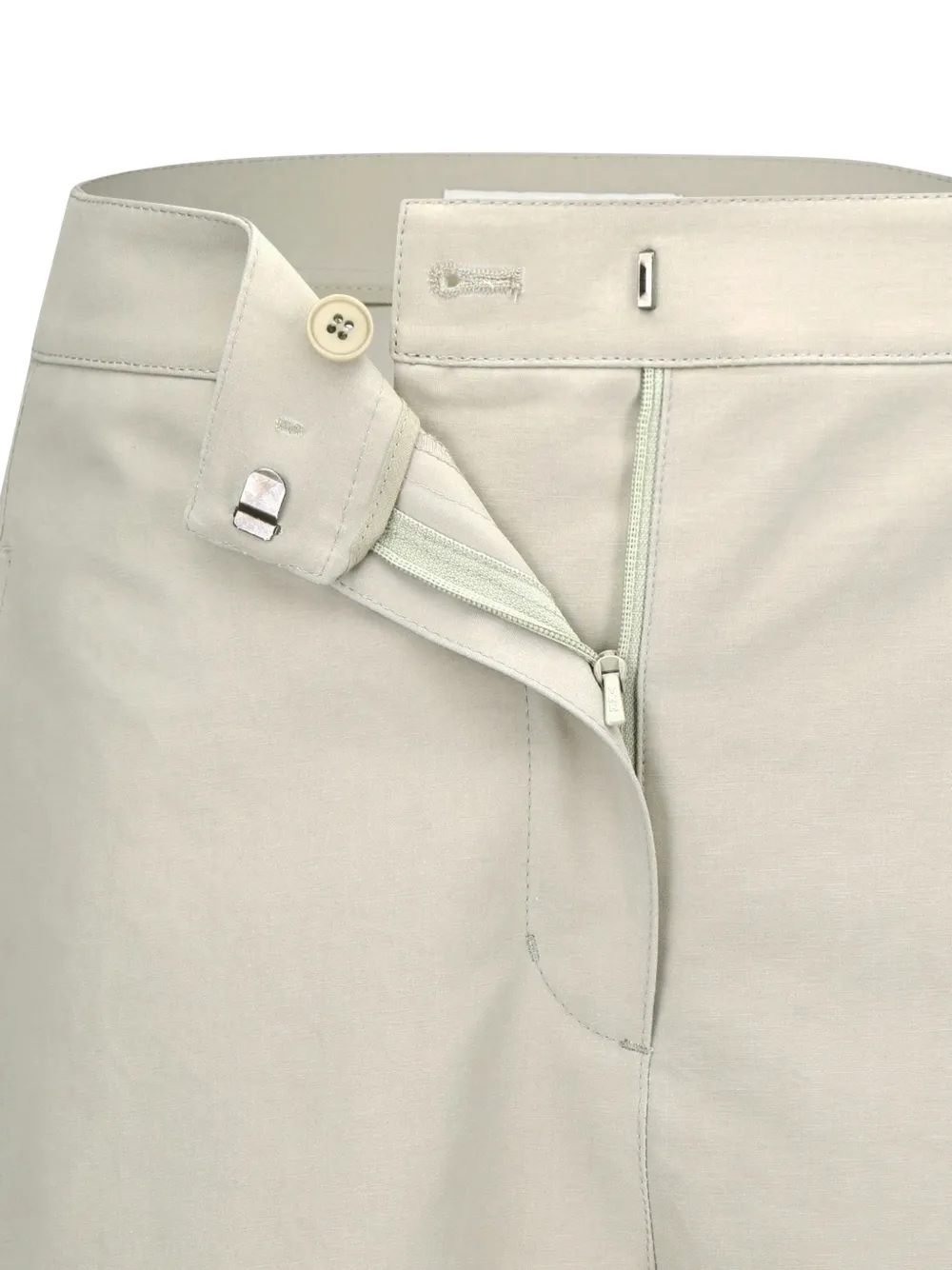 Amomento Broek met curvy-fit Beige