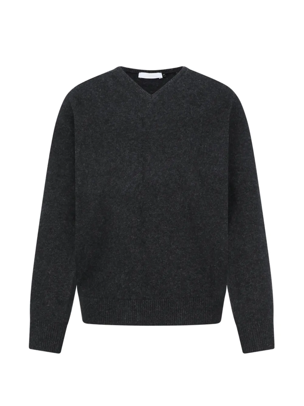 Amomento V-neck knitted sweater - Gris Amomento V-neck knitted sweater - Gris