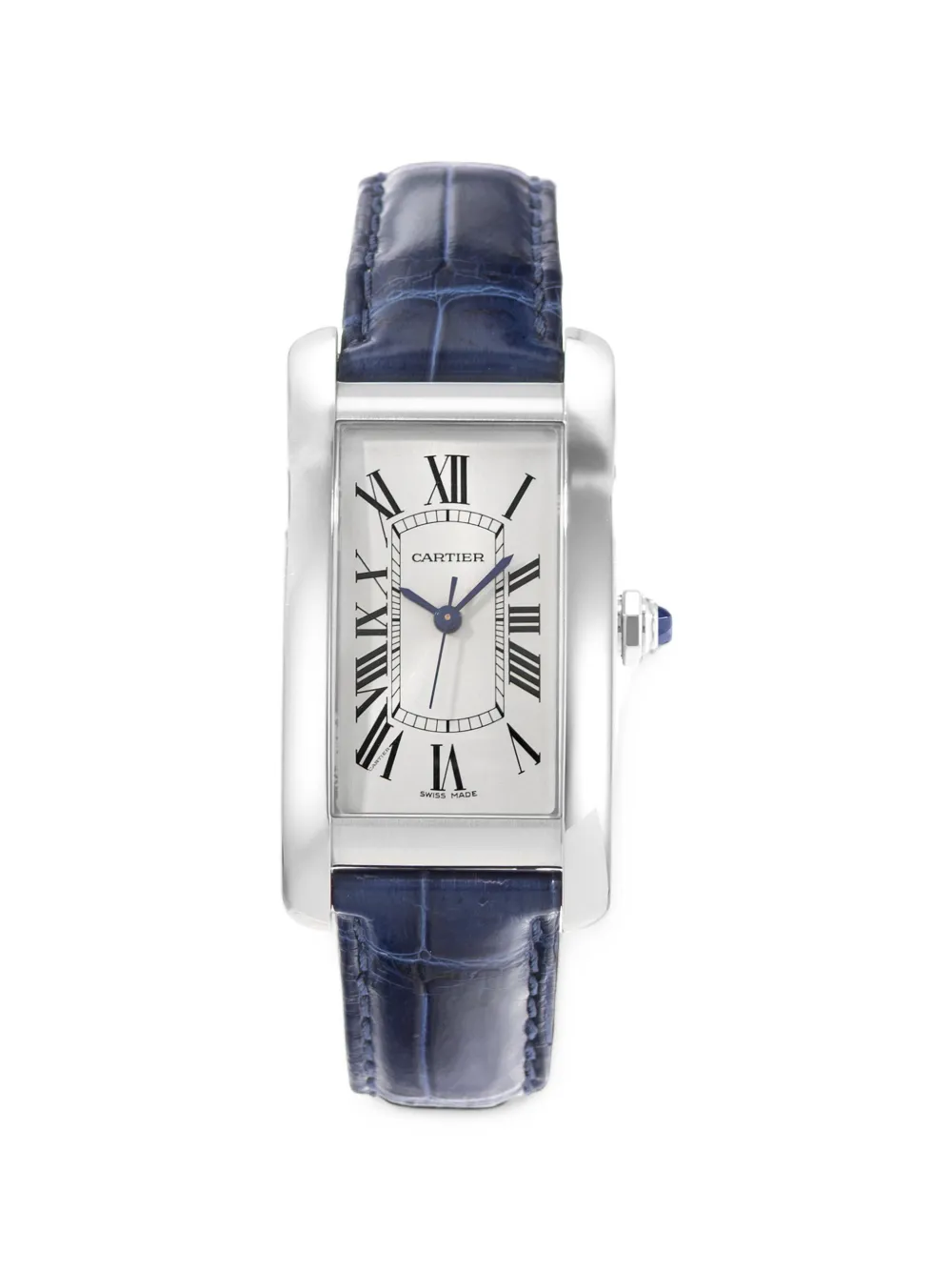 Cartier 2020 Tank Américaine Armbanduhr 22mm - Silber