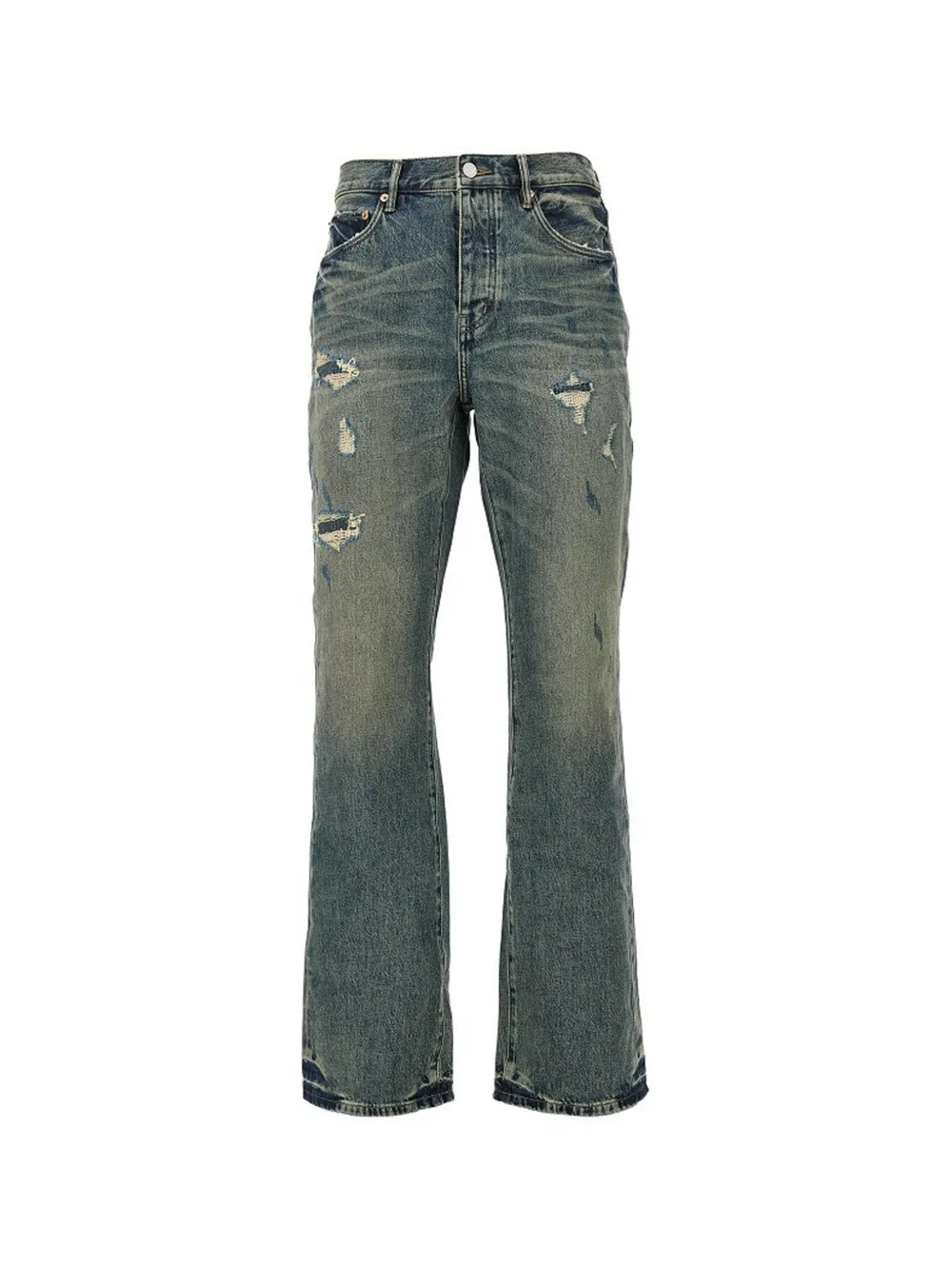 Purple Brand P026 distressed jeans - Bleu
