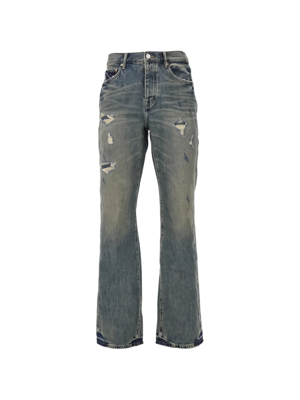 Purple Brand P026 distressed jeans - Blu