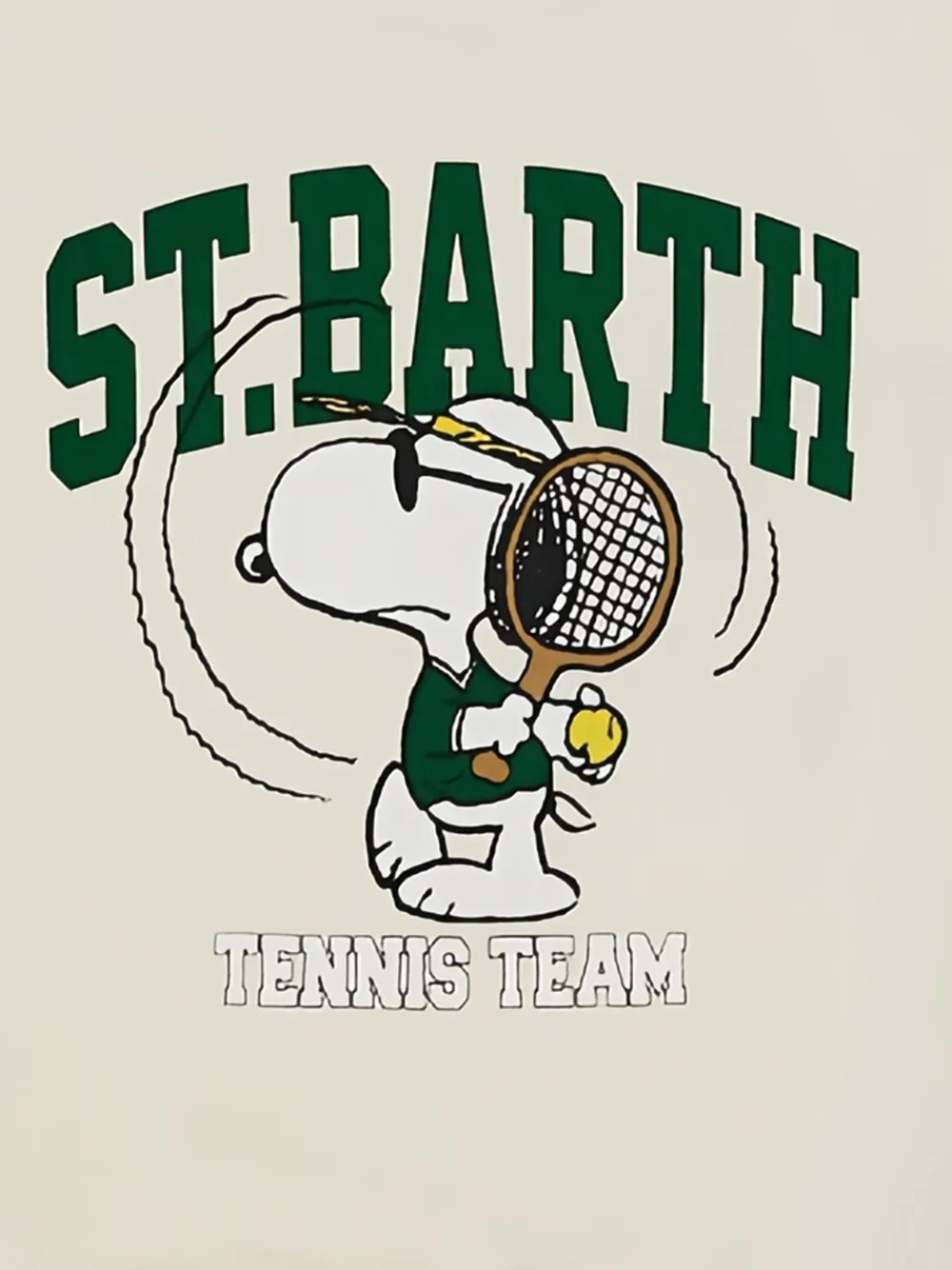 MC2 Saint Barth Kids x Peanuts sweater met Snoopy-print Beige