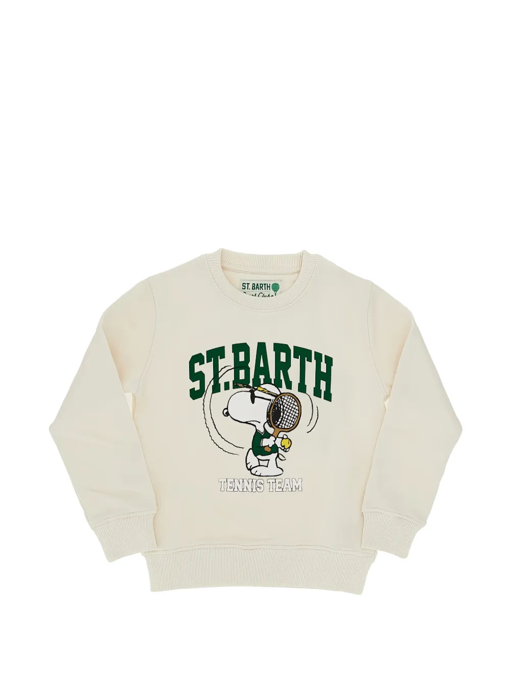 MC2 Saint Barth Kids x Peanuts sweater met Snoopy-print Beige