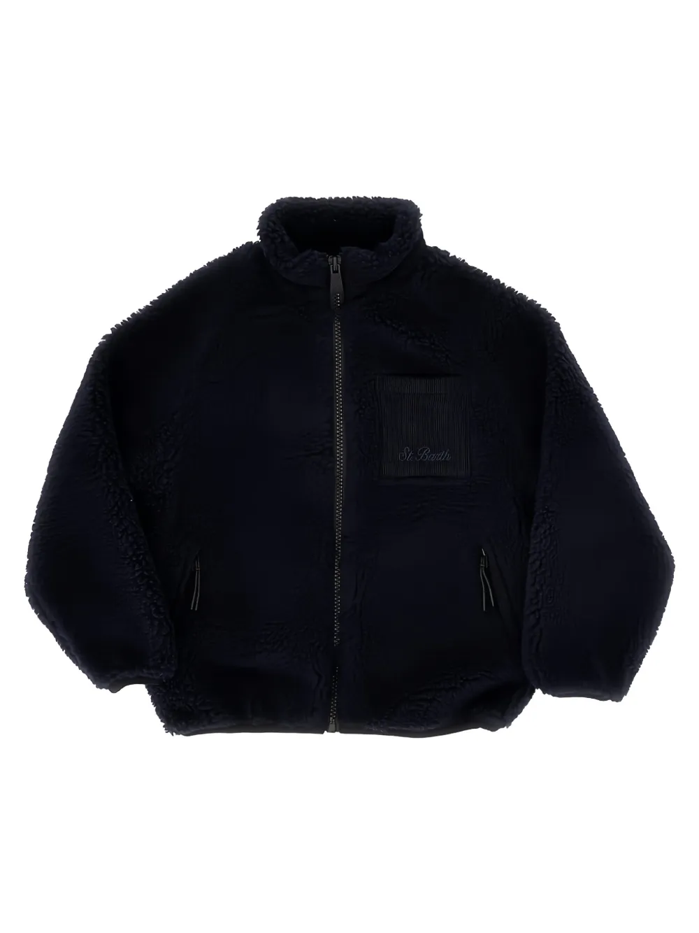 MC2 Saint Barth Kids Peanuts Special Edition fleece zip-up jacket Blauw