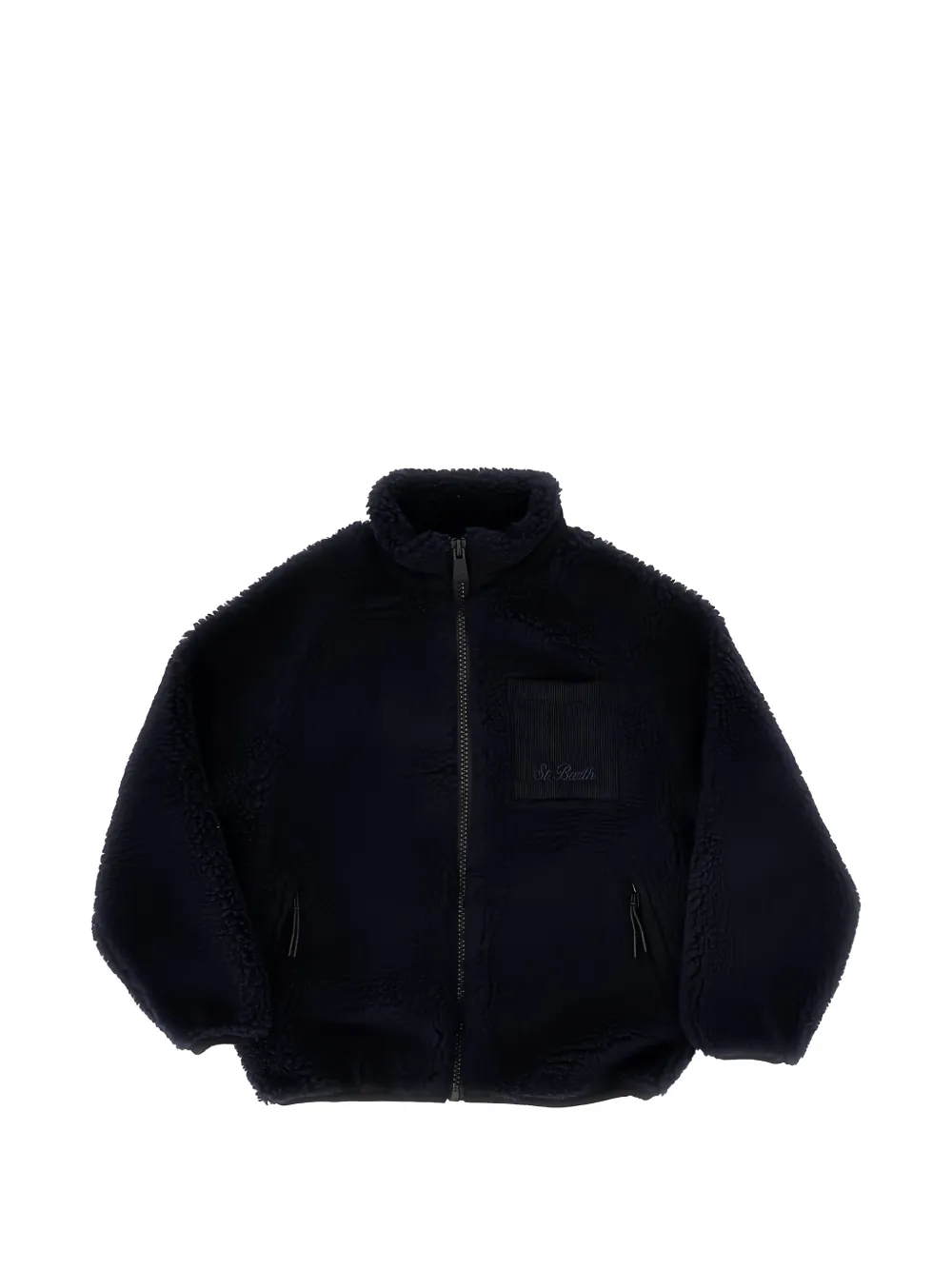 MC2 Saint Barth Kids Peanuts Special Edition fleece zip-up jacket Blauw
