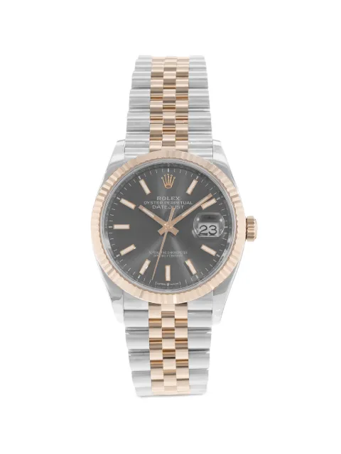Rolex Datejust 凹槽表圈36毫米腕表(2019年典藏款)